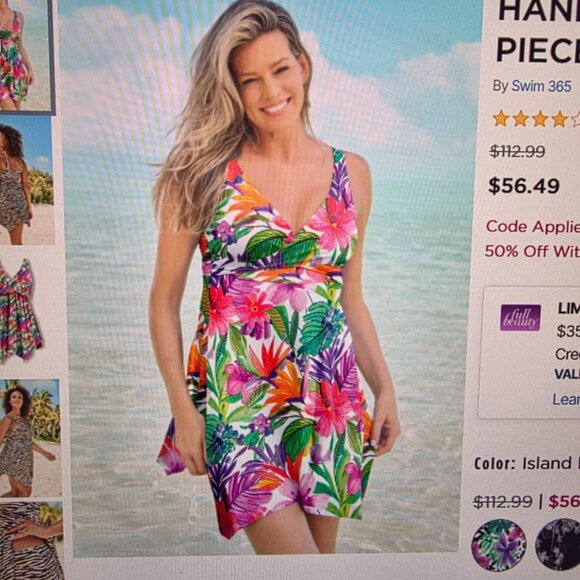 Roman's-2 piece 365 Swim Suit - Picture 3 of 5